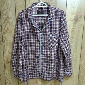 RQQBA Plaid Long Sleeve Shirt